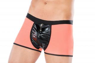 Boxershorts orange/schwarz MC/9075