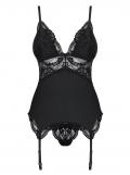 810-COR-1 Corsage schwarz