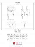 810-COR-1 Corsage schwarz