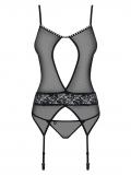 812-COR-1 Corsage schwarz