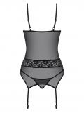 812-COR-1 Corsage schwarz