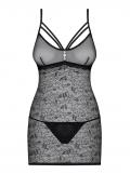818-CHE-1 Chemise schwarz