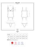 820-COR-1 Corsage schwarz