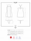 824-DRE-1 Dress schwarz