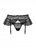 830-GAR-1 Garter Belt schwarz