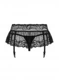 830-GAR-1 Garter Belt schwarz