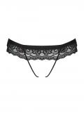 854-PAC-1 Crotchless Panties schwarz