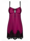 861-CHE-5 Chemise fuchsia