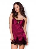 861-CHE-5 Chemise fuchsia Gr. S/M
