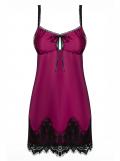861-CHE-5 Chemise fuchsia Gr. S/M