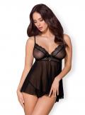 864-BAB-1 Babydoll schwarz