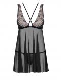 873-BAB-1 Babydoll schwarz