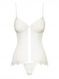 874-BAB-2 Babydoll weiß/beige