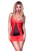 Babydoll CR3020 rot/schwarz