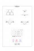 Bikini California rosa/leopard
