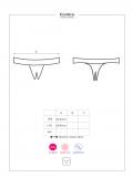 Contica Crotchless Thong