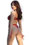 Dessous-Set CR4607 rot