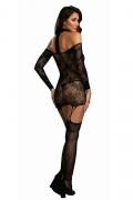 Garter Dress DR0318 schwarz