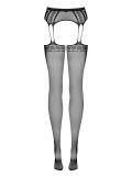 Garter Stockings S227 schwarz