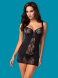 Heartina Chemise schwarz