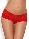 Lacea Shorties Duopack schwarz & rot
