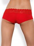 Lacea Shorties Duopack schwarz & rot