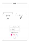 Letica Crotchless Thong
