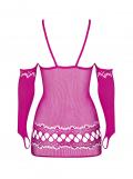 Minikleid D214 pink