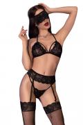 Spitzen-Set CR4467 schwarz