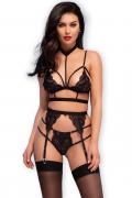 Spitzen-Set CR4636 schwarz