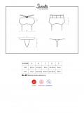 Swanita Garter Belt & String