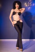 Top + Leggings CR4851 schwarz